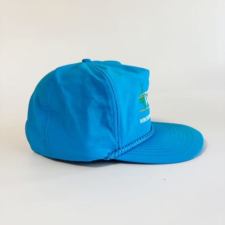 WINDERMERE VALLEY GOLF COURSE NYLON ROPE SNAPBACK CAP / TURQUOISE BLUE　 GV-44