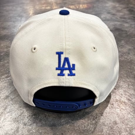 USA買付 Los Angeles Dodgers Bird Icon 40th Anniversary 9FORTY A-Frame – Ivory / Royal Blue NEWERA-103
