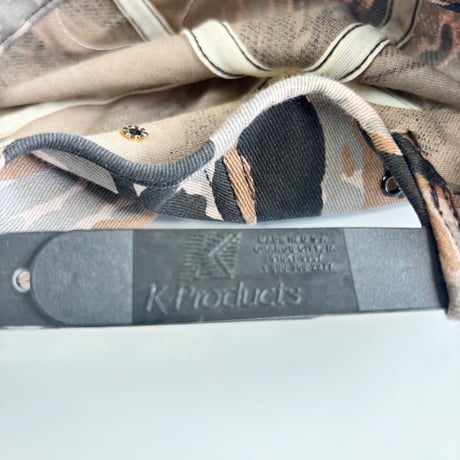 AMOCO × K-PRODUCTS MADE IN USA CAMOUFLAGE SNAPBACK CAP  GV-56
