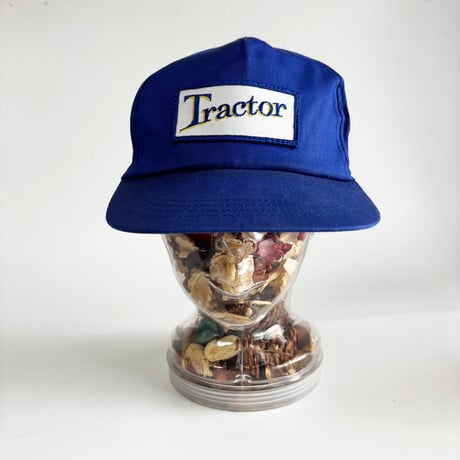 USA買付　Tractor Logo Patch Vintage Snapback Cap｜Royal Blue    GV-08