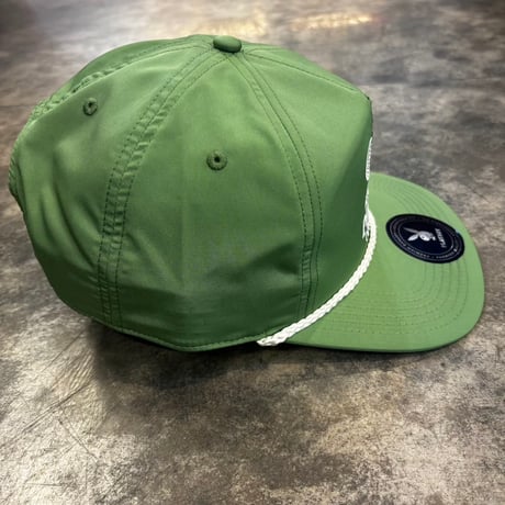 USA買付　Playboy Tennis Club 5 Panel Rope Cap Kelly Green US-83