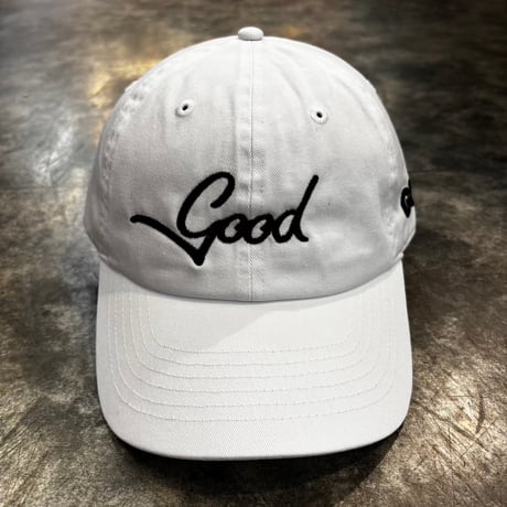 GC- “Good” Script Logo CAP – L/XL WHITE GC-47