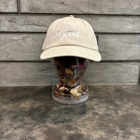 GC- “Good” Script Logo CAP – L/XL BEIGE GC-45