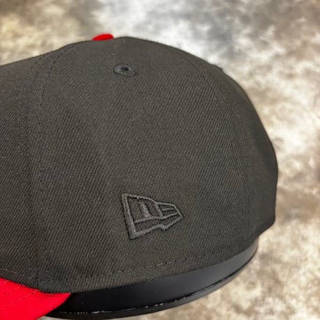 USA買付 SUGAR & SPICE LOS ANGELES DODGERS 100TH ANNIVERSARY PATCH FLAME – BLACK / RED　NEWERA-106