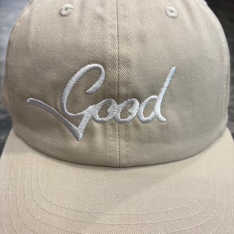 GC- “Good” Script Logo CAP – L/XL BEIGE GC-45