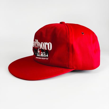 USA買付　【デッドストック／1992年モデル／オリジナルパッケージ付き】Marlboro Racing Team Vintage Cap｜USA PROMOTIONAL　GV-06