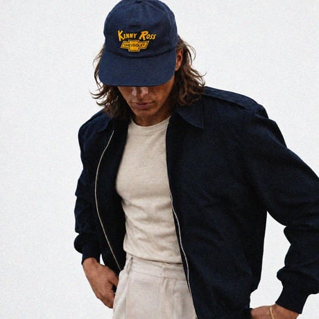 KENNY ROSS CHEVROLET ADVERTISING SNAPBACK CAP / NAVY  GV-58