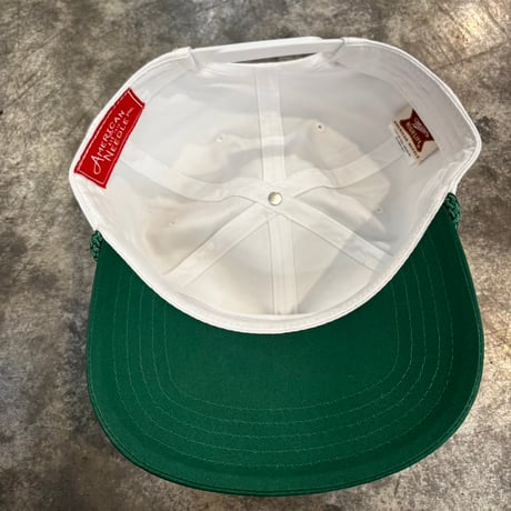 AMERICAN NEEDLE ROSCOE – MILLER HIGH LIFE ROPE CAP / WHITE × GREEN　AN-36