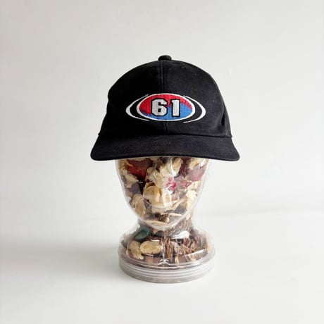 90s DEADSTOCK NIKE “KOREAN EXPRESS 61” STRAPBACK CAP – BLACK  GV-36
