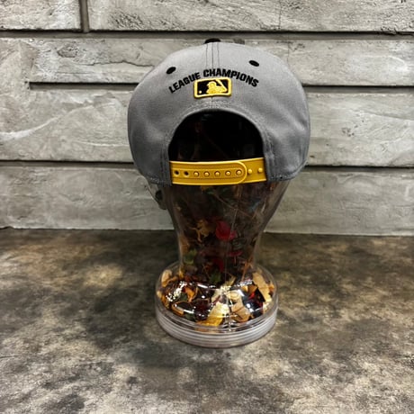USA買付 NY 2024 American League Champions Locker Room 9SEVENTY  – Gray 　NEWERA-98