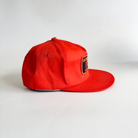 MADE IN USA K-PRODUCTS RITCHIE BROS. AUCTIONEERS LOGO PATCH SNAPBACK CAP / ORANGE  GV-53