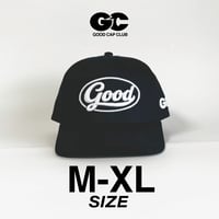 GC-GOOD 3D OVAL LOGO A-FRAME CAP – NAVY     M/L-L/XL SIZE GC-56