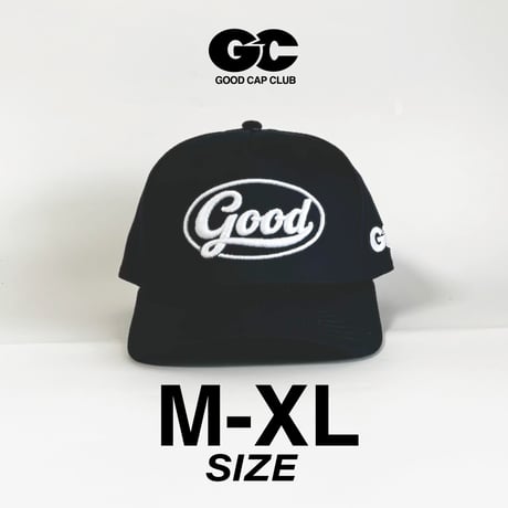 GC-GOOD 3D OVAL LOGO A-FRAME CAP – NAVY     M/L-L/XL SIZE GC-56
