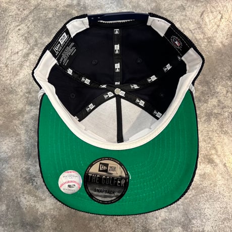 USA買付 NEW ERA THE GOLFER NEW YORK YANKEES CORDUROY ROPE CAP NAVY　NEWERA-112