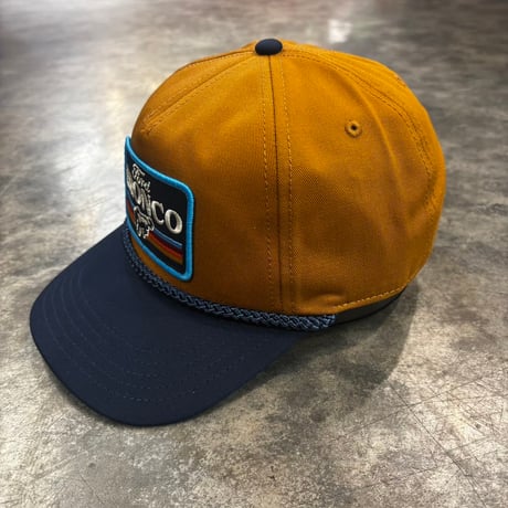 USA買付　AMERICAN NEEDLE Ford Bronco Rope Snapback Cap – Mustard/Navy　AN-31