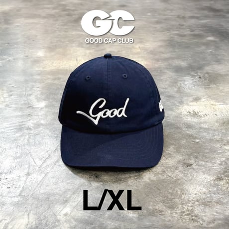 GC- “Good” Script Logo CAP – L/XL NAVY GC-48