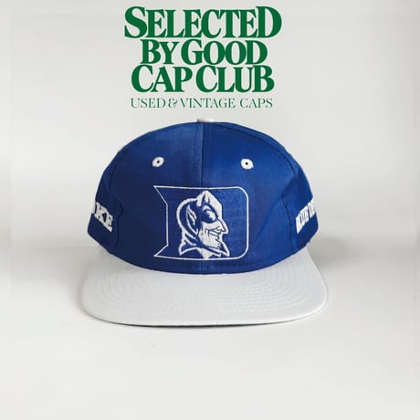 USA買付　DUKE BLUE DEVILS Multi Logo Vintage Snapback Cap｜Official Collegiate　GV-07
