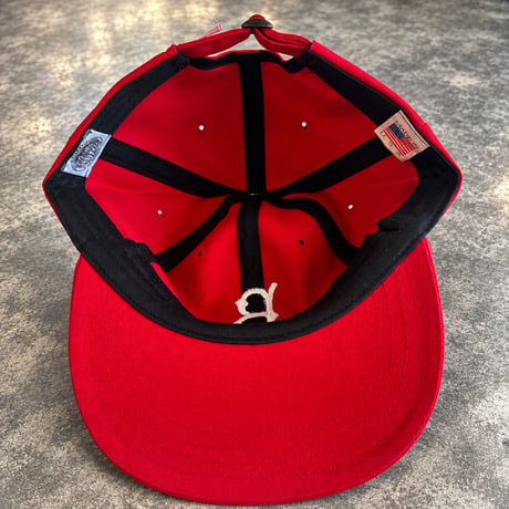 クーパーズタウン BRKN1955_WASHED CAP (RED)  C-124