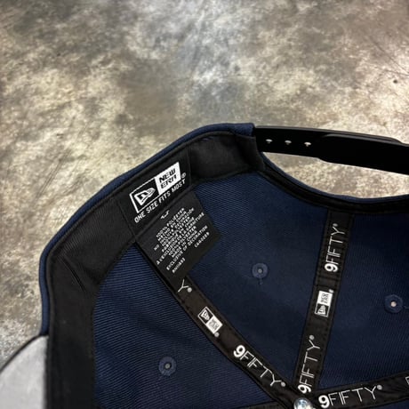 USA買付 LA Angel Embroidery 40th Anniversary 9FIFTY A-Frame  – Navy / Black　NEWERA-102