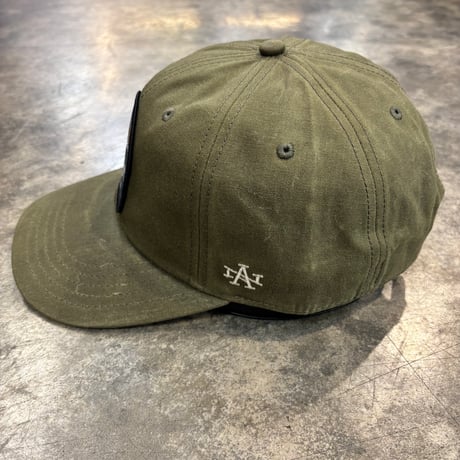 AAMERICAN NEEDLE × CHEVROLET FISH PATCH CAP / OLIVE　AN-41