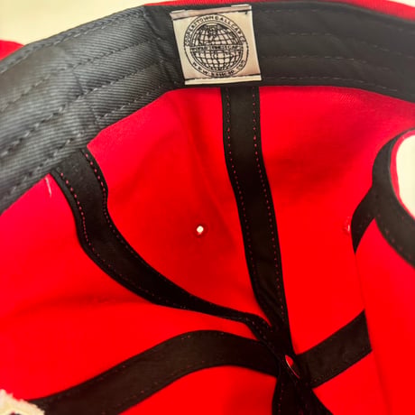 クーパーズタウン BRKN1955_WASHED CAP (RED)  C-124