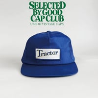 USA買付　Tractor Logo Patch Vintage Snapback Cap｜Royal Blue    GV-08