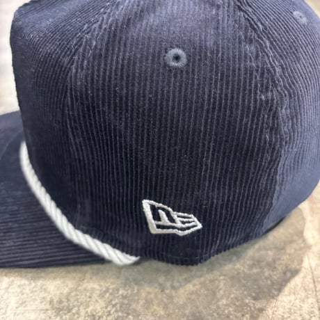 USA買付 NEW ERA THE GOLFER NEW YORK YANKEES CORDUROY ROPE CAP NAVY　NEWERA-112