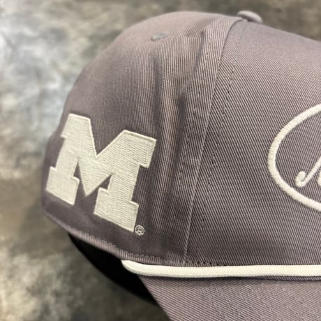 USA買付  ’47 Michigan Wolverines Contemporary Rope Hitch  Cap / GRAY　US-101
