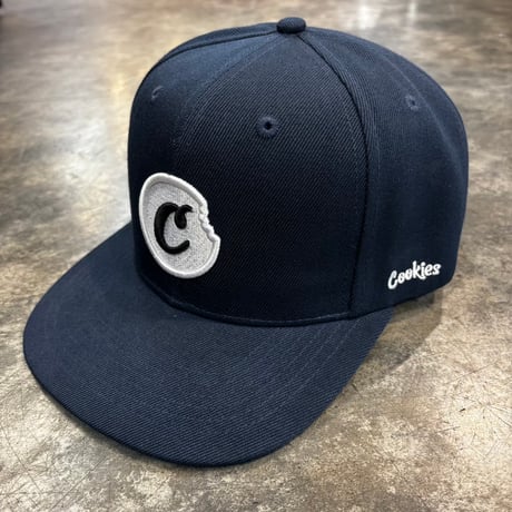 USA買付 Cookies Clothing C-Bite Snapback Hat - Navy　US-100