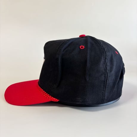 KENWORTH OF TENNESSEE KWT TWO-TONE ROPE SNAPBACK CAP / BLACK × RED　 GV-42