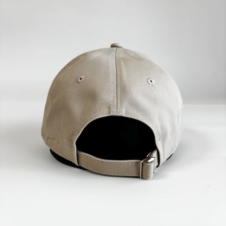GC-GOOD 3D OVAL LOGO A-FRAME CAP  – BEIGE   M/L-L/XL SIZE GC-55