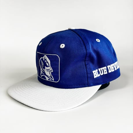 USA買付　DUKE BLUE DEVILS Multi Logo Vintage Snapback Cap｜Official Collegiate　GV-07