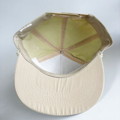USA買付　VINTAGE ZIMMER ENGINE SERVICE INC. ROPE SNAPBACK CAP – BEIGE　GV-17