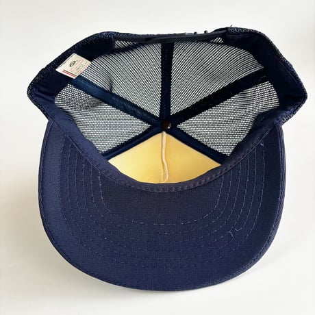 USA買付　VINTAGE N.W.K.A.U.T.S. TRACTOR EMBROIDERY TRUCKER CAP – NAVY／WHITE　 – NAVY GV-14