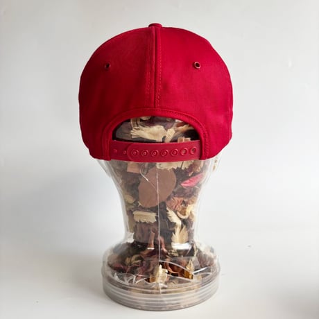 CONOCO CORPORATE LOGO PATCH SNAPBACK CAP / RED　 GV-52