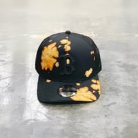USA買付 NEW ERA Boston Red Sox 9FORTY A-Frame Bleach Print Trucker Cap – Black/Orange　NEWERA-94