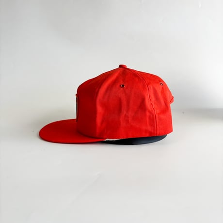 MADE IN USA K-PRODUCTS RITCHIE BROS. AUCTIONEERS LOGO PATCH SNAPBACK CAP / ORANGE  GV-53