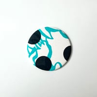 COMPACT MIRROR　コンパクトミラー-BUBBLE FLOWER- (LIGHT BLUE)