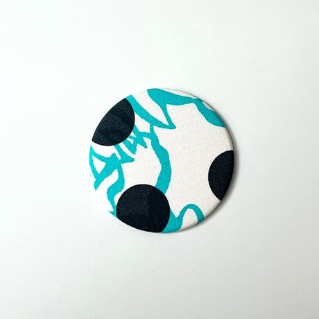 COMPACT MIRROR　コンパクトミラー-BUBBLE FLOWER- (LIGHT BLUE)