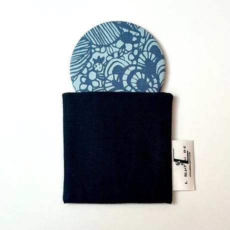 COMPACT MIRROR　コンパクトミラー-BOTANICAL -(BLUE)