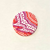 COMPACT MIRROR　コンパクトミラー-LITTLE OCEAN- (RED)