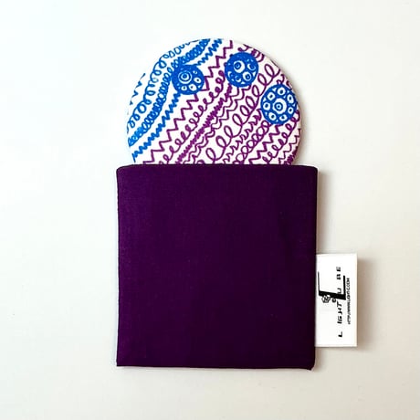 COMPACT MIRROR　コンパクトミラー-LITTLE OCEAN- (PURPLE)