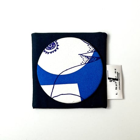 COMPACT MIRROR　コンパクトミラー-MAGIC BIRD- (BLUE)