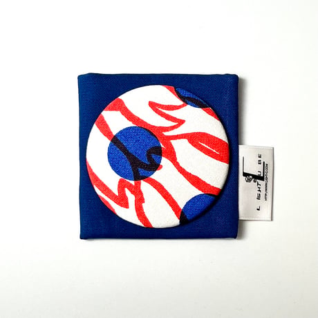 COMPACT MIRROR　コンパクトミラー-BUBBLE FLOWER- (ORANGE)