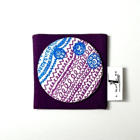 COMPACT MIRROR　コンパクトミラー-LITTLE OCEAN- (PURPLE)