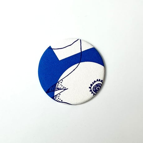 COMPACT MIRROR　コンパクトミラー-MAGIC BIRD- (BLUE)