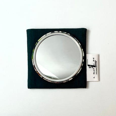 COMPACT MIRROR　コンパクトミラー-BLOOM- (BLACK)