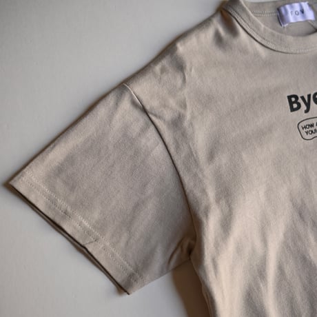 【kid's】FOV [フォブ] / Bye Bye Tシャツ