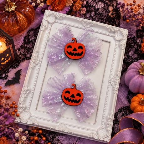 パンプキンチュチュ🎃ストレッチチョーカー／10本