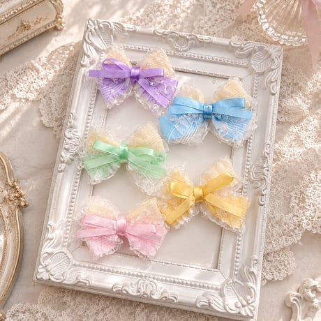 Candyリボン🎀ストレッチチョーカー／10本
